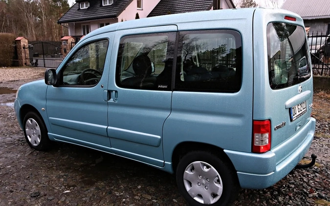 Citroen Berlingo cena 11800 przebieg: 153300, rok produkcji 2006 z Gostynin małe 742